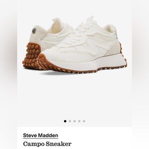 Steve Madden Campo Sneakers (white)